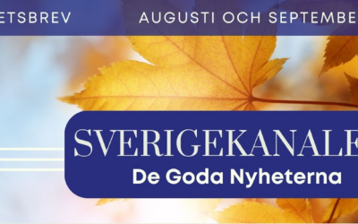 NYHETSBREV – AUGUSTI OCH SEPTEMBER 2024